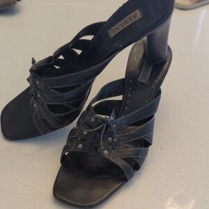 Alfani Black Stiletto Heels Elegant Pointed Toe